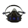 3M HF-802 Secure Click Yarım Yüz Maskesi (Medium)