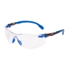3M™ Solus™ 1000 Şeffaf Lens İş Güvenlik Gözlüğü Mavi/Siyah Sap S1101SGAF KN