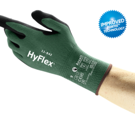 Ansell HyFlex® 11-842 Geri Dönüştürülmüş Yeşil Dostu İş Eldiveni