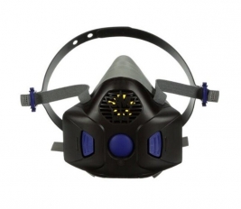 3M HF-802 Secure Click Yarım Yüz Maskesi (Medium)